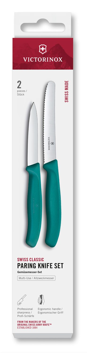 VICTORINOX Set Gemüsemesser "Swiss Classic" 2tlg 