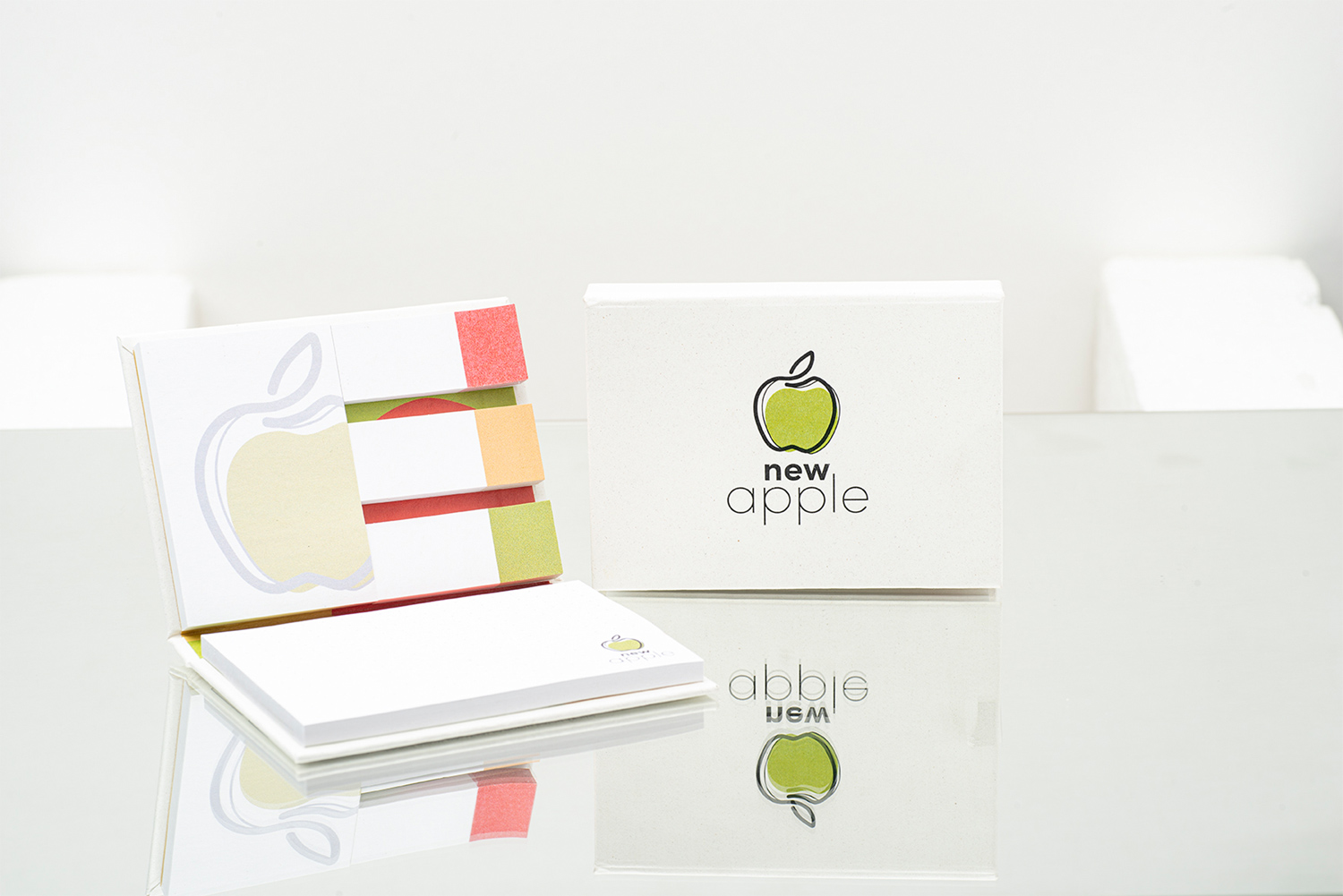 Haftnotizen-Set "Newapple“