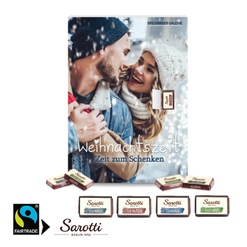 Wand-Adventskalender Sarotti "Business Exklusiv"