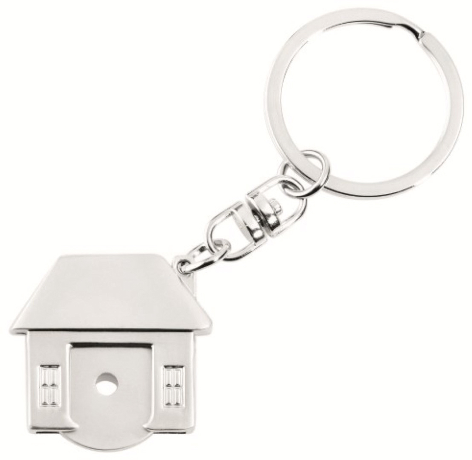 Schlüsselanhänger mit EK Chiphalter "Haus"
