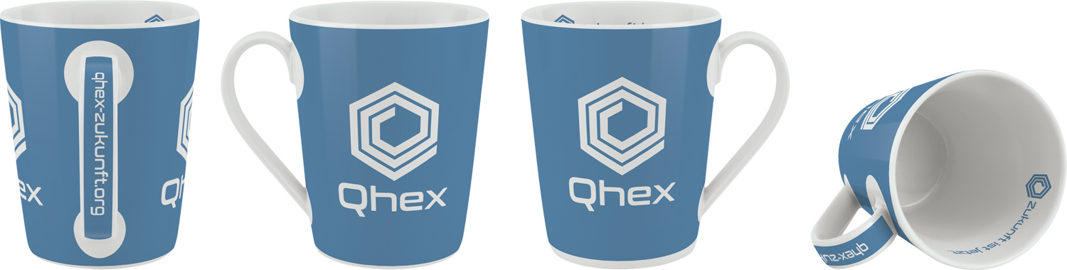 Porzellanbecher "Madrid" Made in Germany